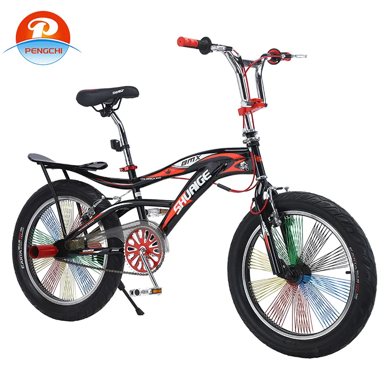 Adult BMX Bike 20 Inch Single Speed High Carbon Steel Bicycle Mini Freestyle Small Wheel Bicycle Factory Direct Sales