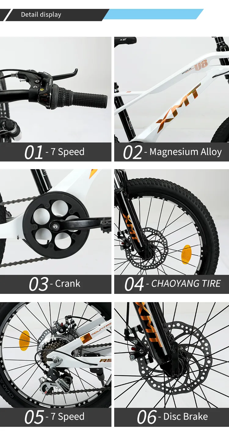 OEM Factory's 20 Inch 7-Speed Children's Mountain Bike Disc Brake For High-Quality Students Wholesale Price MTB Bike OEM Factory's 20 Inch 7-Speed Children's Mountain Bike Disc Brake For High-Quality Students Wholesale Price MTB Bike
