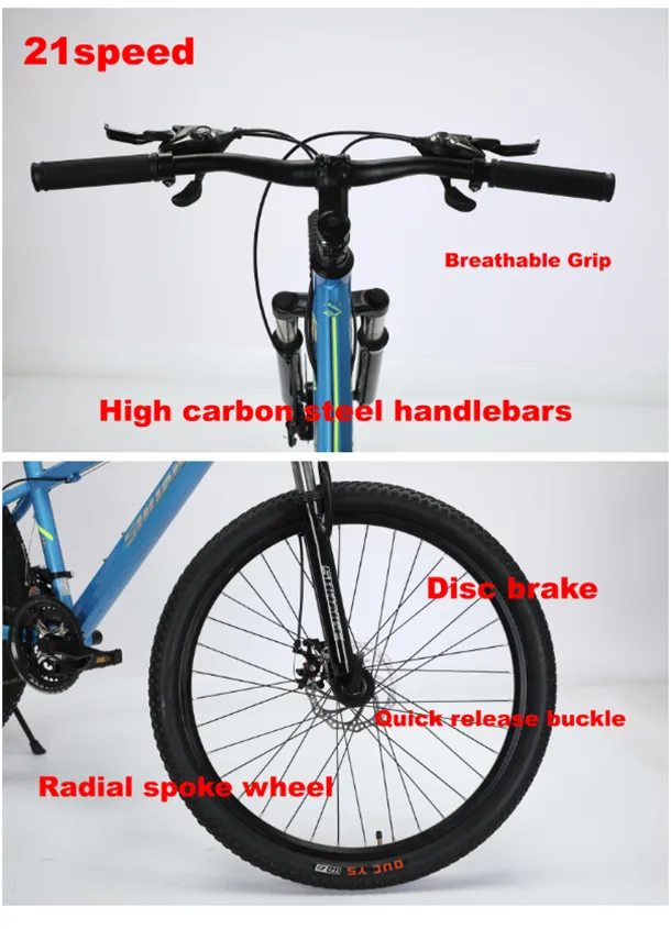 mountain bike with suspension